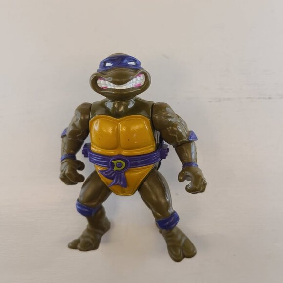 Vintage 1990 TMNT Donatello Action Figure - Mirage Studios - Playmates Toys - Picture 1 of 6